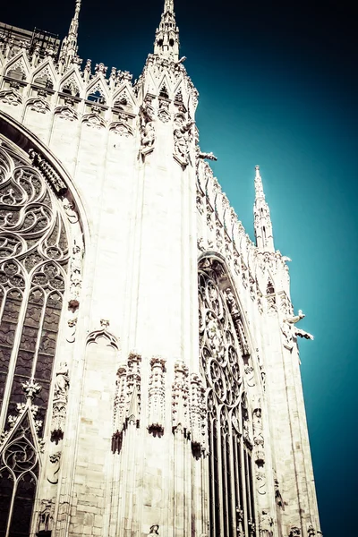Dom von Mailand, (Mailänder Dom), Italien. — Stockfoto
