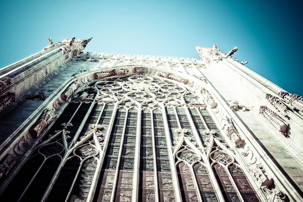 Duomo of Milan, (Milanon katedraali), Italia. — kuvapankkivalokuva