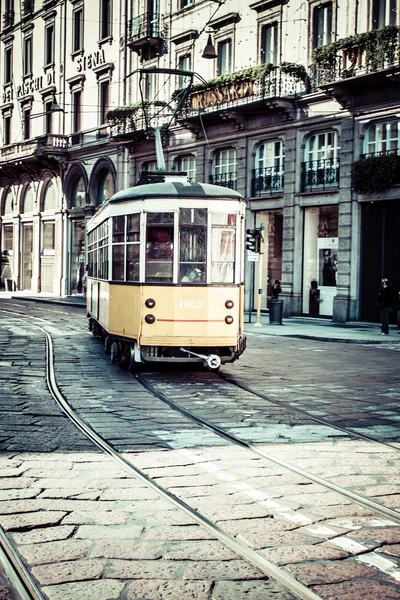 Eski Avrupa street, bergamo, İtalya