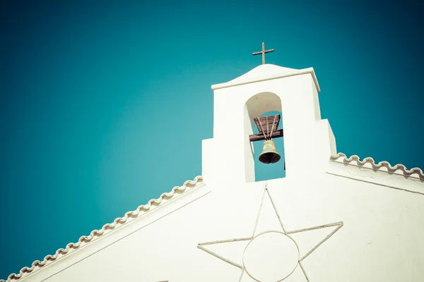 White church in Balearic Islands — Stock Photo, Image