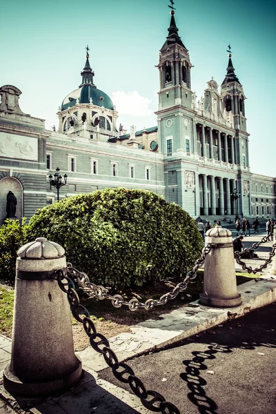 Almudena Katedrali, Madrid, İspanya — Stok fotoğraf