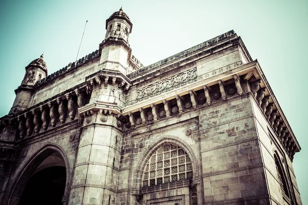 Porte d'entrée vers l'Inde au coucher du soleil, Mumbai, Inde . — Photo