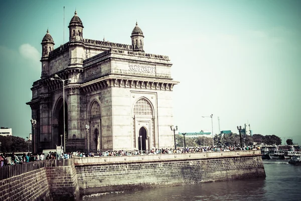 Gateway to India at Sunset, Mumbai, India. — Stock Photo, Image