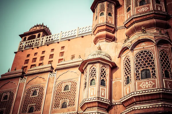 Hawa mahal, Pałac wiatrów, jaipur, Radżastan, Indie — Zdjęcie stockowe