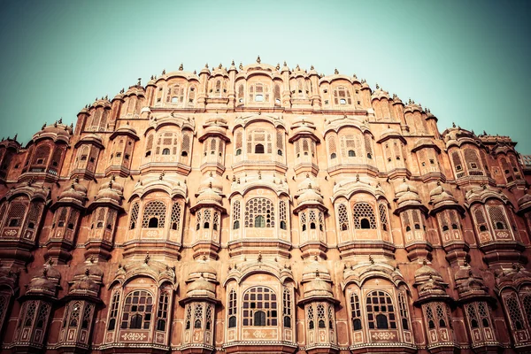 Hawa Mahal, o Palácio dos Ventos, Jaipur, Rajasthan, Índia — Fotografia de Stock