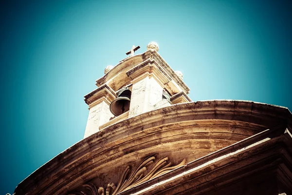 성 라바트 (빅토리아) 요새 (gozo, 몰타 섬에 있는 고 대 계단) — Stok fotoğraf