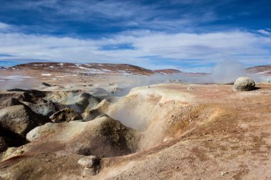 Gayzer sol de manana, Bolivya