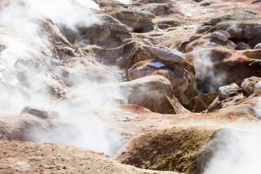 Gayzer sol de manana, Bolivya