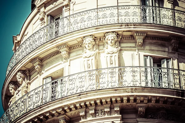 A noble historic house in Marseille in South France — Stock Photo, Image