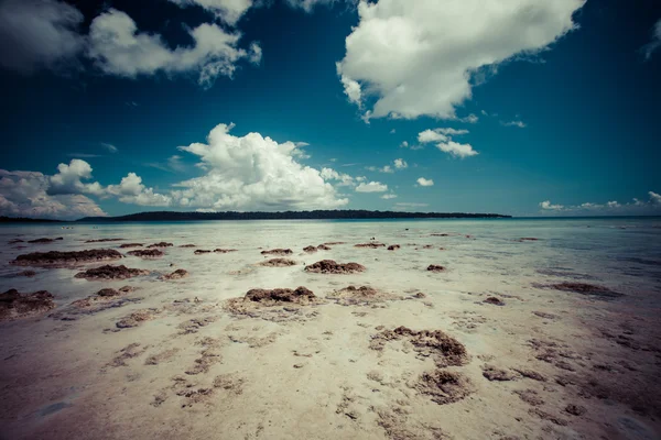 Paisaje foto de la tranquila playa isla — Foto de Stock