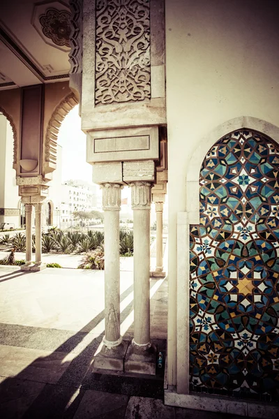 La Mezquita de Hassan II en Casablanca, África —  Fotos de Stock