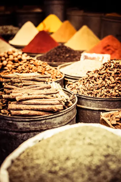 Traditional spices market in India. — Stock Photo, Image