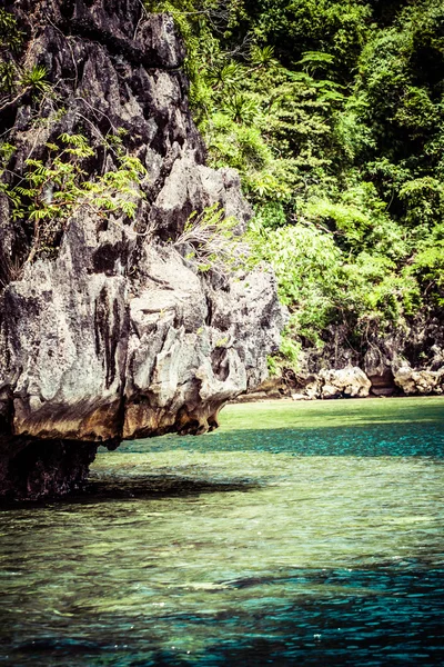 Tropical seashore. Coron, Busuanga island, Palawan province, Philippines. — Stock Photo, Image