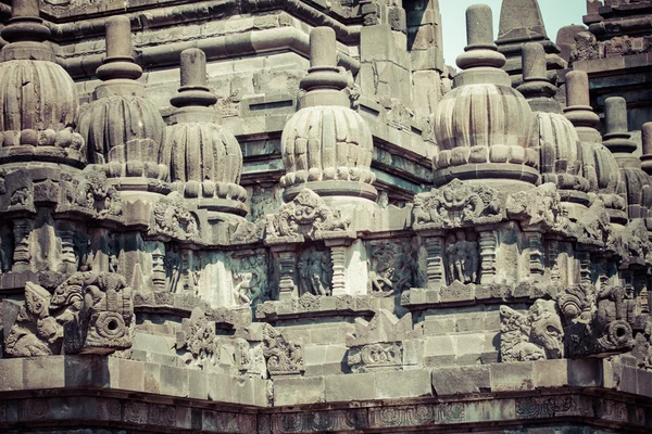 Hindoe tempel prambanan. Indonesië, java, yogyakarta — Stockfoto