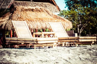 Bali dili Jimbaran plaj için mükemmel deniz food restoranlar ünlü