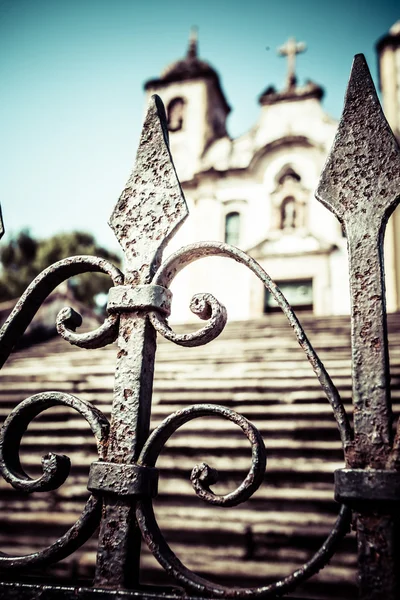 Chiesa di Chico Rei a Ouro Preto - Minas Gerais - Brasile — Foto Stock