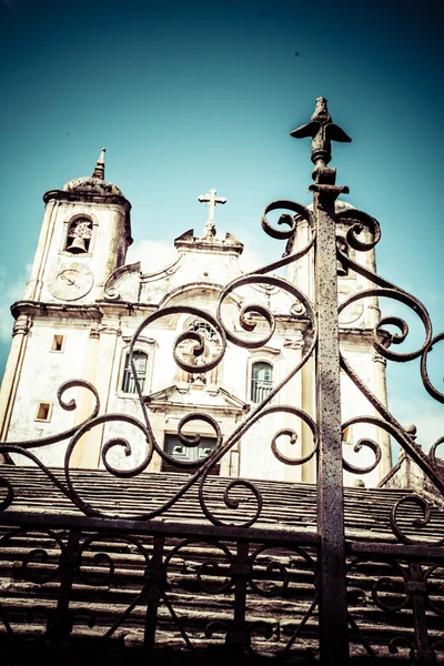 오 루프 레 투-미 나 스 제 라이스-브라질에서 치 코 레이 교회 — 스톡 사진