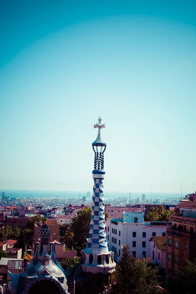 Park Guell in Barcelona, Spain. — Stock Photo, Image