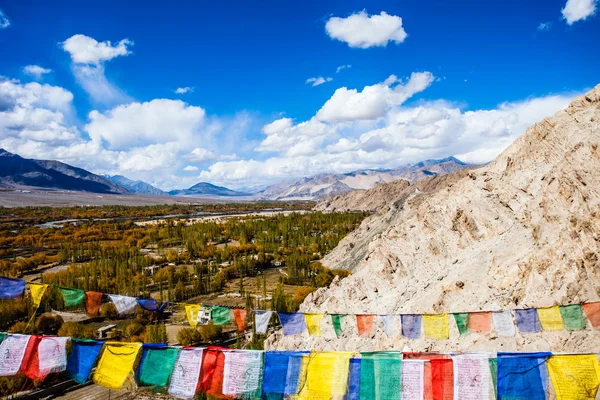 Hermosos paisajes, Leh, Ladakh, Jammu y Cachemira, India — Foto de Stock