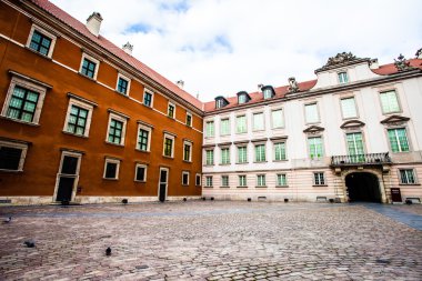 castillo real en el casco antiguo de Varsovia, Polonia