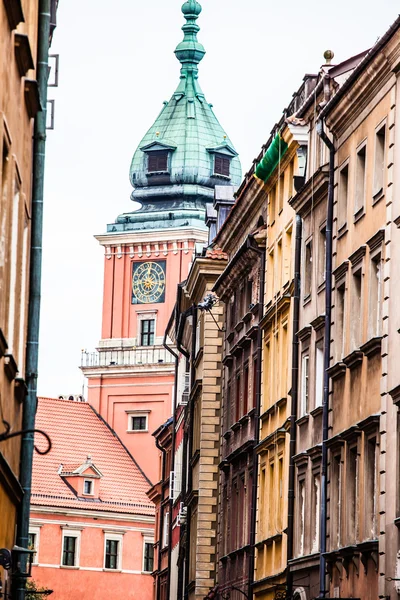 Cidade velha em Varsóvia, Polônia. — Fotografia de Stock