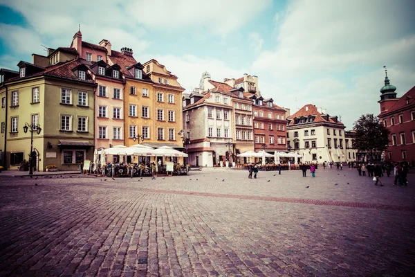 Casco antiguo de Varsovia, Polonia. — Foto de Stock