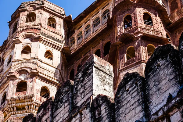 Fort Mehrangarh à Jodhpur, Rjasthan, Inde — Photo