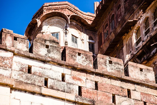 조 드 푸 르, Rjasthan, 인도에 Mehrangarh 요새 — 스톡 사진