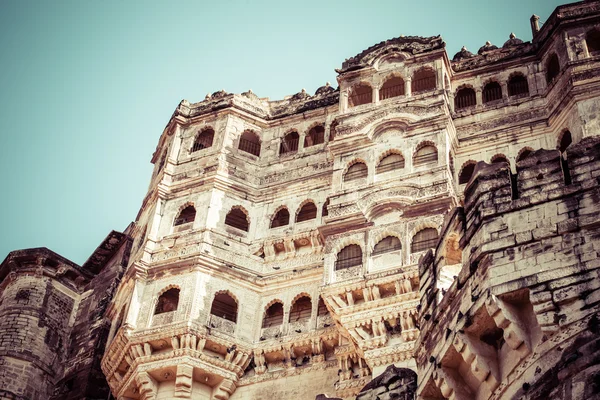 Mehrangarh fort i jodhpur, rjasthan, Indien — Stockfoto