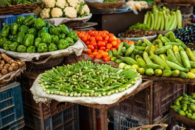 taze sebze satan Asya farmer's market