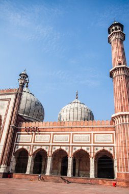 Jama Mescidi Camii, Eski Delhi, Hindistan.