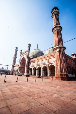 Jama Mescidi Camii, Eski Delhi, Hindistan.