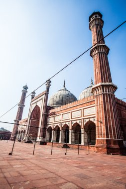 Jama Mescidi Camii, Eski Delhi, Hindistan.