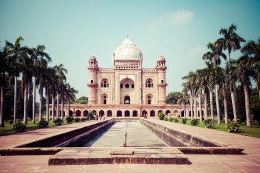 delhi, Hindistan mermer mezarına Bahçe mezar safdarjung'in mezarı olduğunu