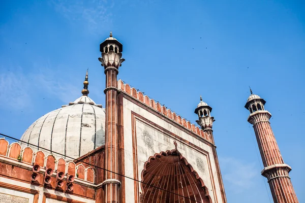 Jama Masjid Mosque, Old Delhi, India. — ストック写真