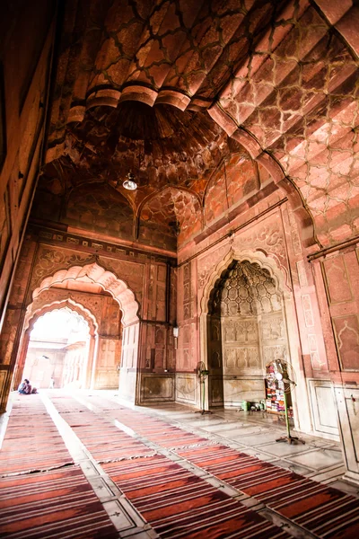 Jama Mescidi Camii, Eski Delhi, Hindistan. — Stok fotoğraf