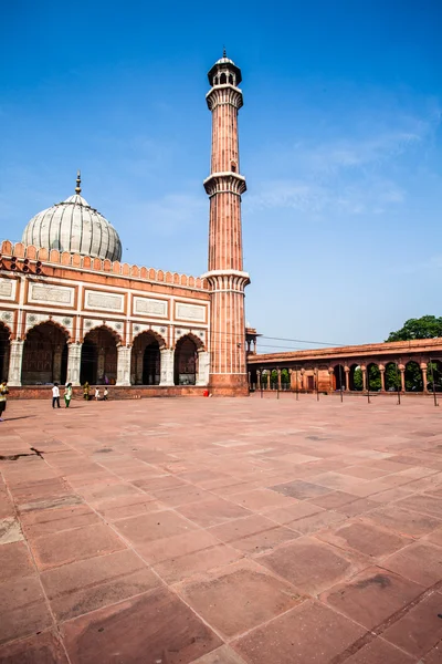 Mesquita Jama Masjid, Deli velho, Índia . — Fotografia de Stock