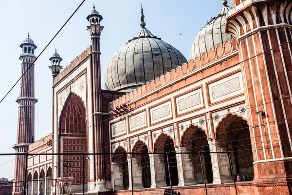 Мечеть Джама Масджид, старый Дели, Индия. — стоковое фото
