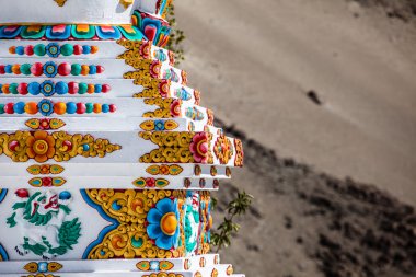 Tibet buddhistic stupas (chorten)