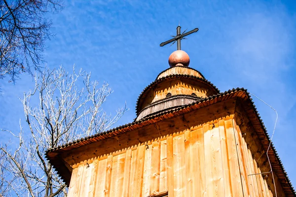 Capela em Jaszczurowka em Zakopane, Polonia . — Fotografia de Stock
