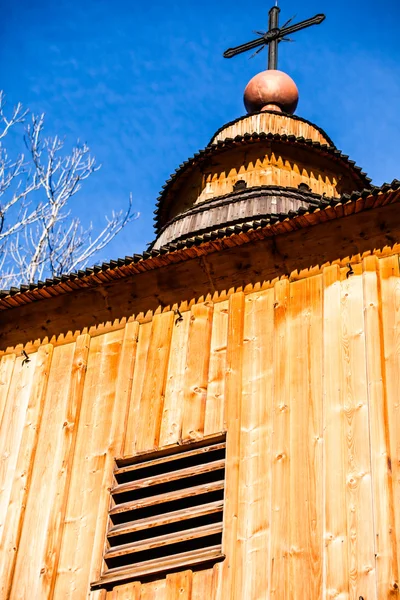 Kapell i jaszczurowka i zakopane, Polen. — Stockfoto