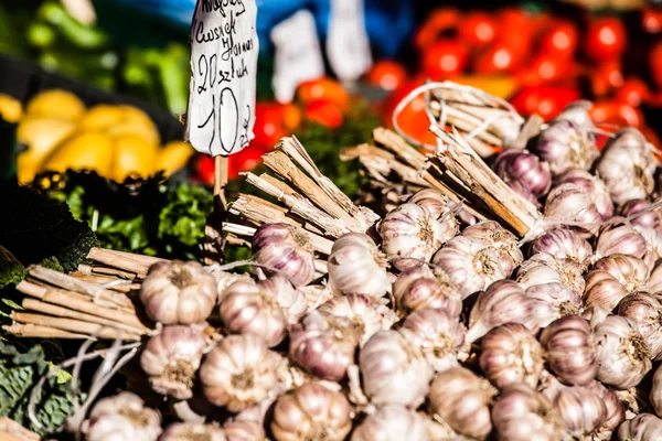 Mercato tradizionale delle verdure a Zakopane, Polonia . — Foto Stock