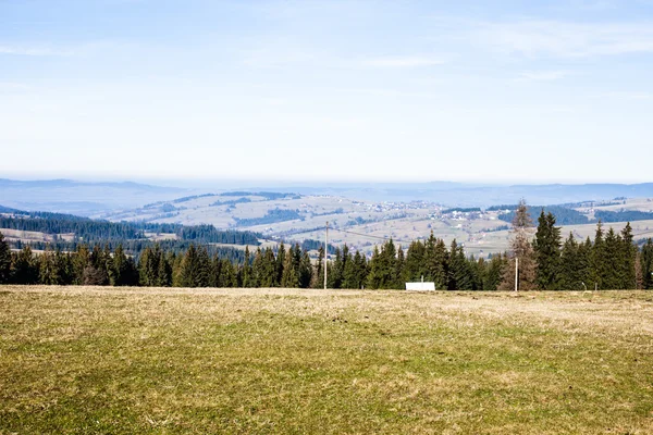 Gröna dalen i höga tatra-bergen i zakopane, Polen. — Stockfoto