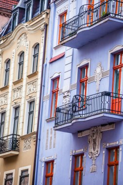 Geleneksel mimari ünlü Polonyalı şehir, torun, Polonya.