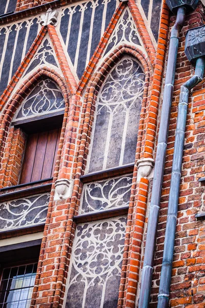 Casa de Nicolau Copérnico (Dom Mikolaja Kopernika), Torun, Polónia — Fotografia de Stock