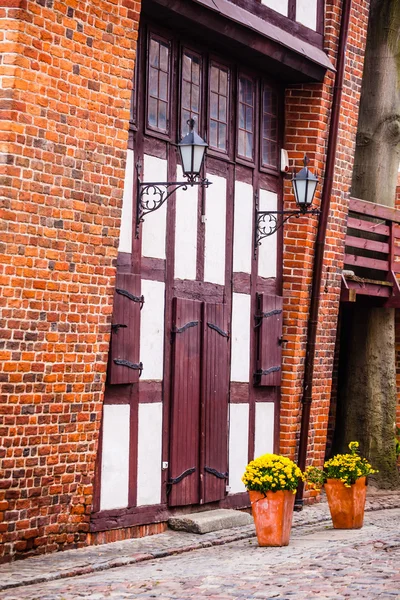 13th century Leaning Tower (Krzywa Wieza), Torun, Poland — Stock Photo, Image