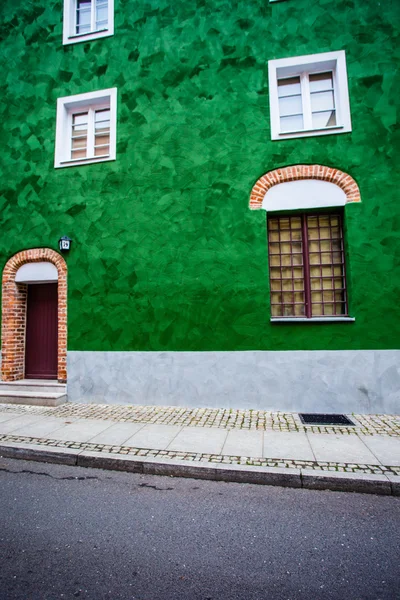 Architecture traditionnelle dans la célèbre ville polonaise, Torun, Pologne . — Photo