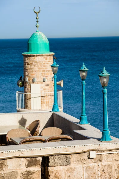 Moschea di mare nell'antica Giaffa — Foto Stock