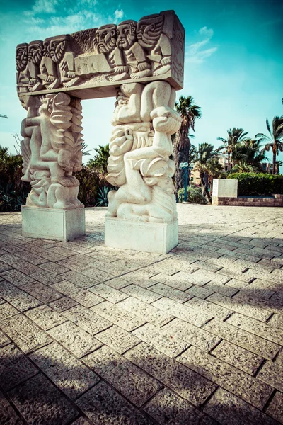 Arch in Jaffa, Israel — Stock Photo, Image