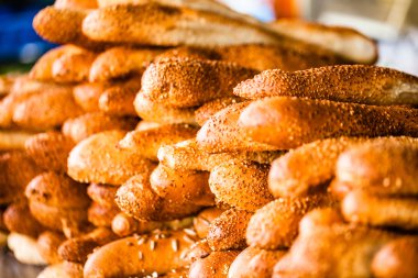 Kimyon tohumları, tel aviv, İsrail'ın Bazaarı ile ekmek